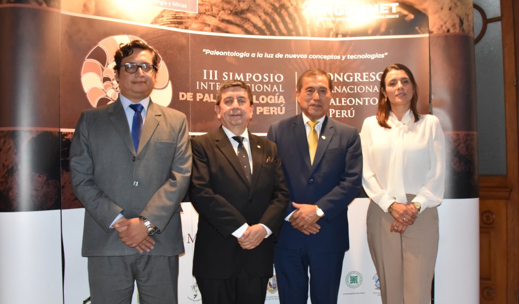 Ingemmet realizó el lanzamiento del III Simposio Internacional de Paleontología del Perú