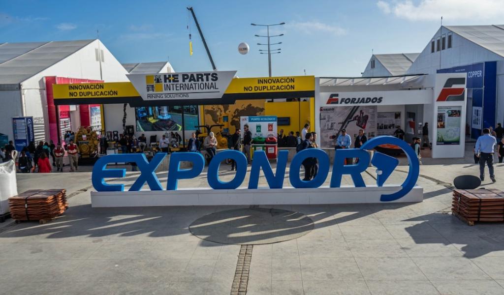 Exponor 2024 inicia con presencia de los países líderes de la industria minera