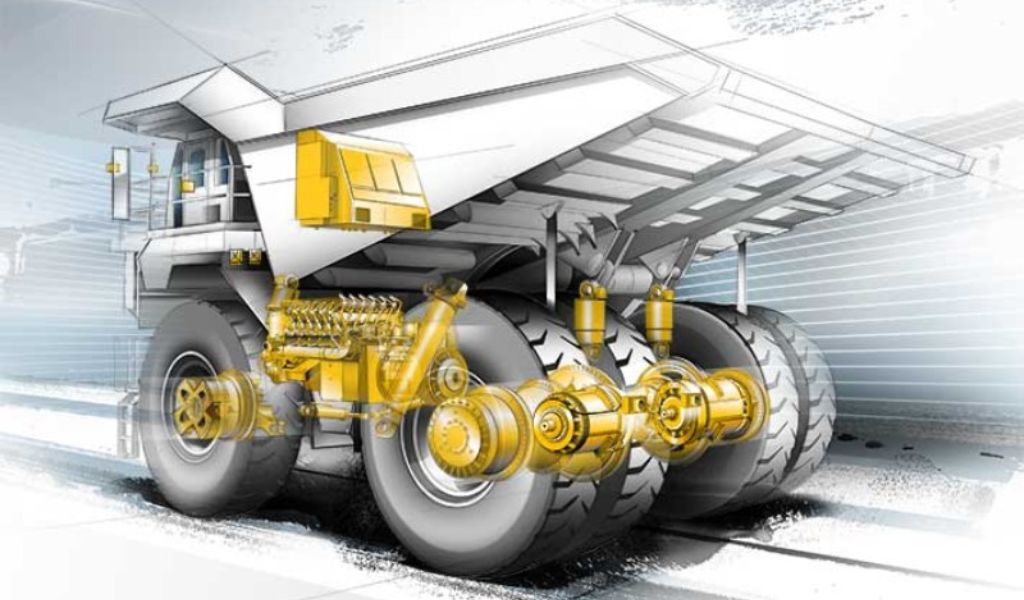 ¿Qué características presentan los motores para camiones mineros en la actualidad?