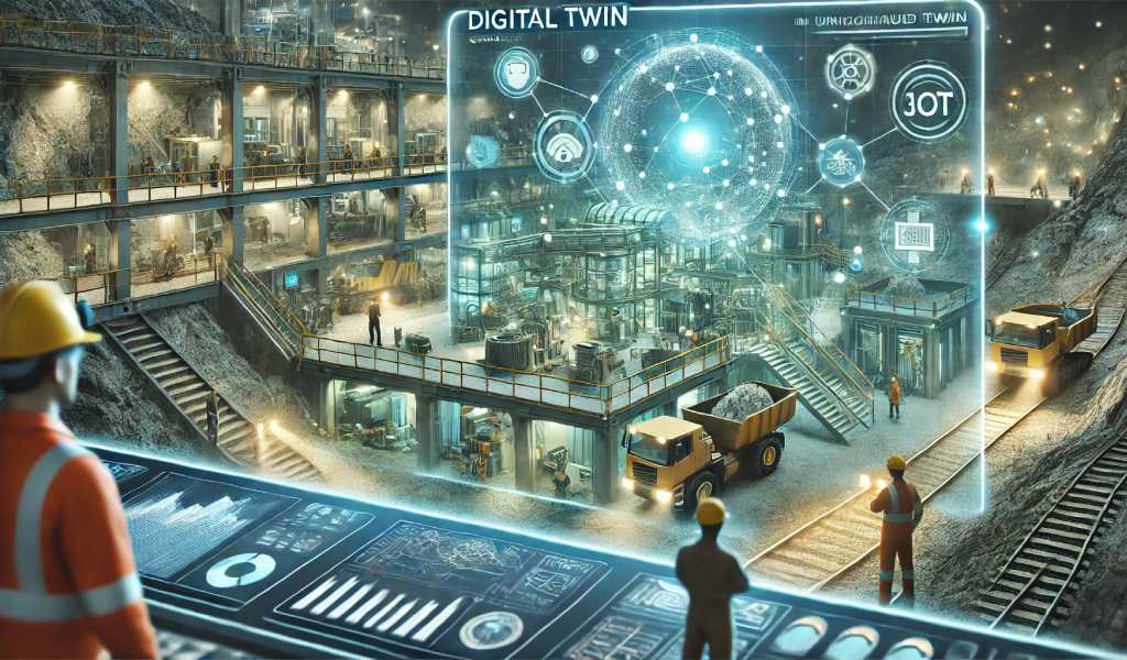 Digital Twins en minería: optimización de flotación, lixiviación, espesamiento y fundición