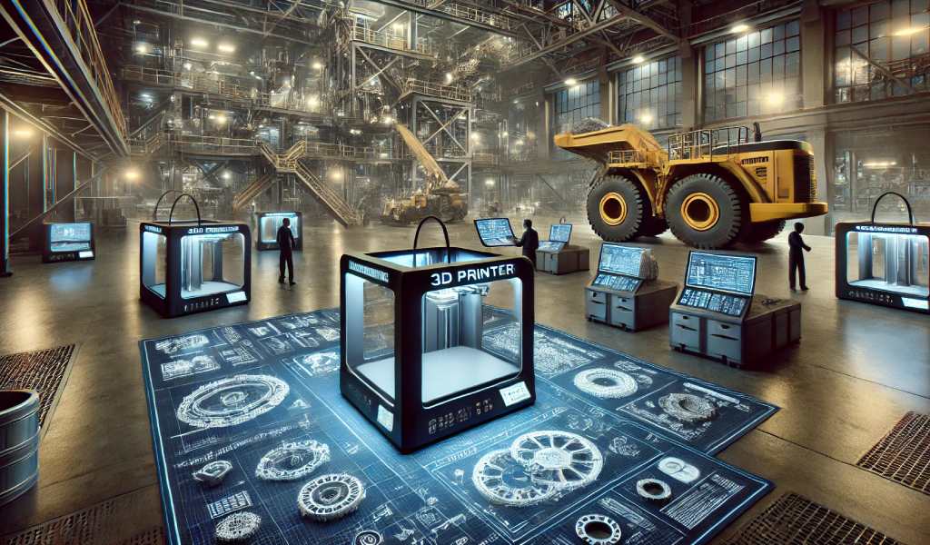 Impresión 3D para operaciones mineras: eficiencia en repuestos críticos y ahorro operativo