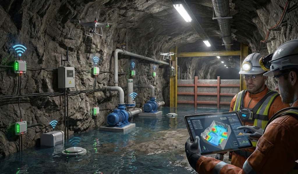 Alerta anticipada en minería: tecnologías inteligentes para prevenir inundaciones subterráneas