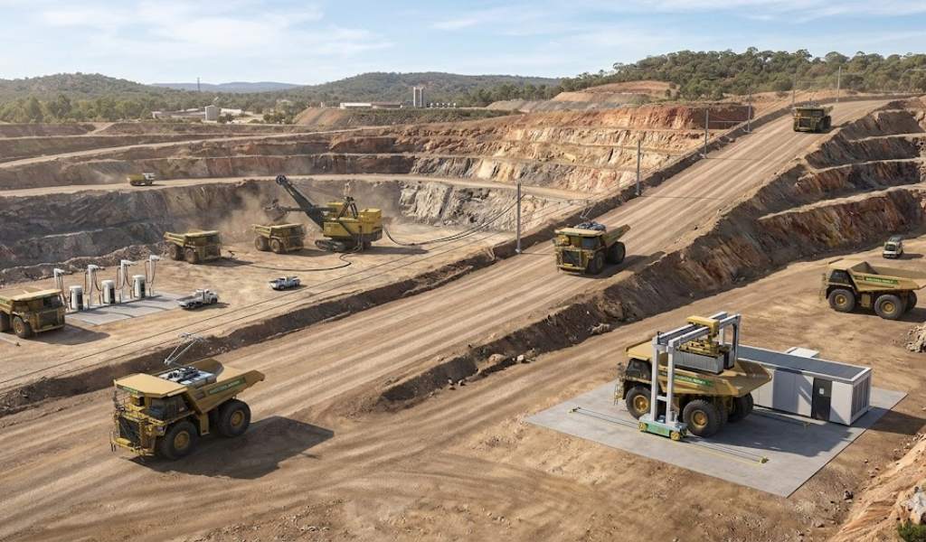 Innovaciones en electrificación de flota minera: eficiencia energética y descarbonización operacional