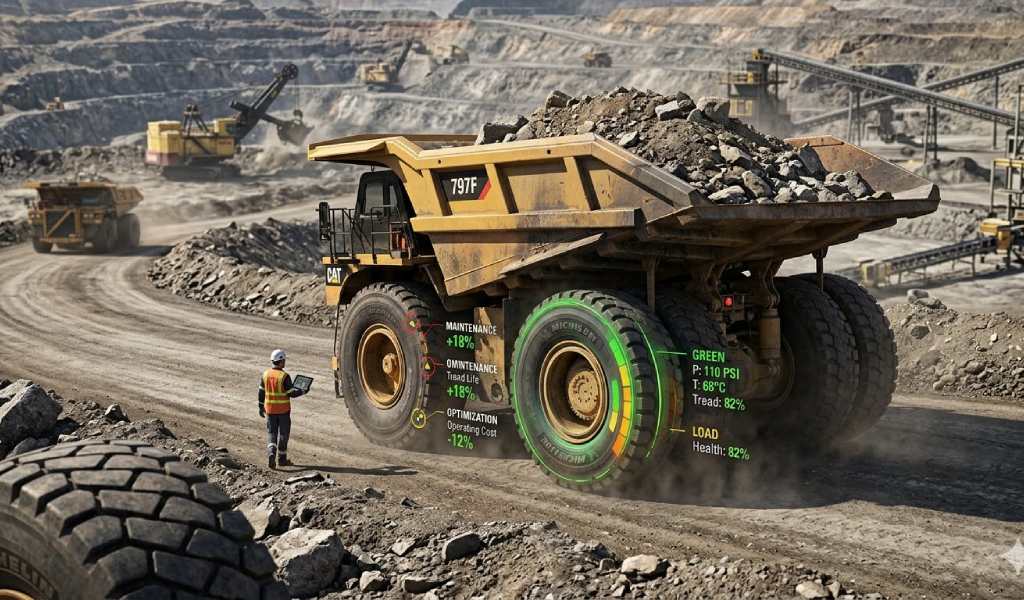 Optimización de neumáticos en camiones mineros de gran tonelaje: impacto técnico y reducción de costos
