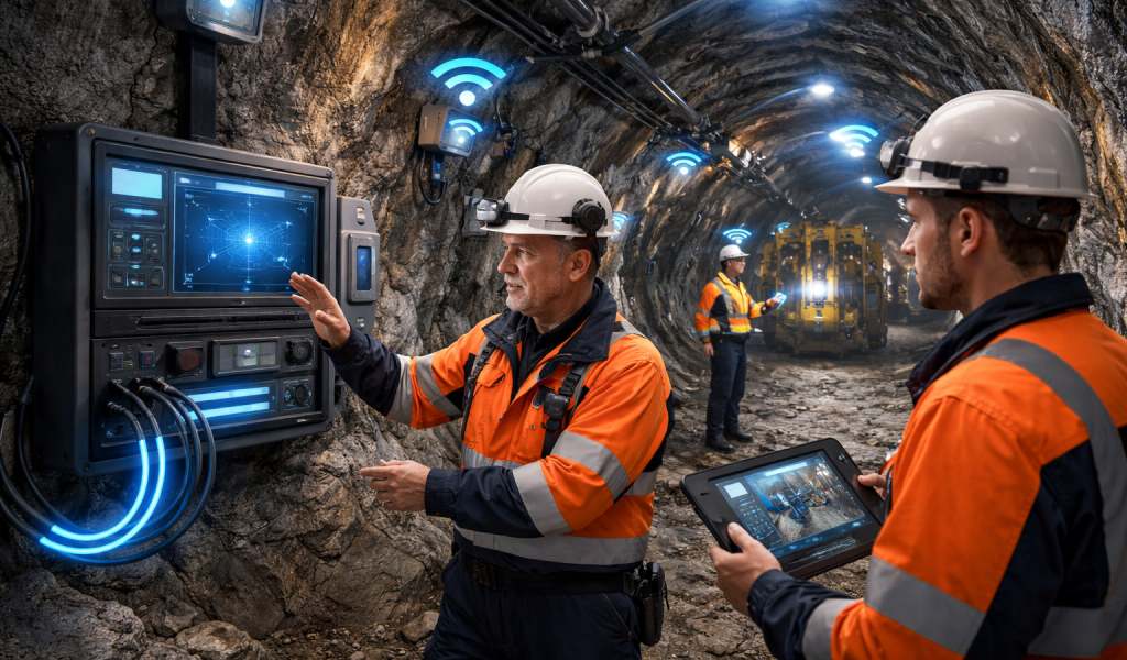 Avances en sistemas de comunicación en minas profundas: tecnologías seguras y eficientes