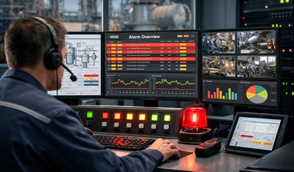 Gestión técnica de alarmas en sistemas de control industrial: claves para mejorar la respuesta operativa