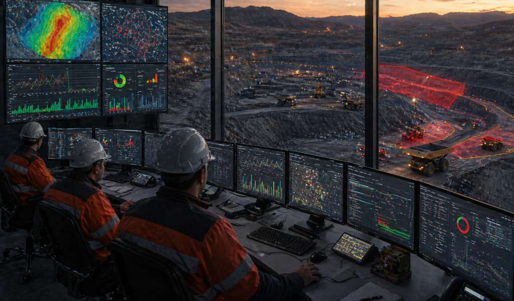 Gestión de desviaciones operativas en tiempo real en minería: control productivo y toma de decisiones inmediata