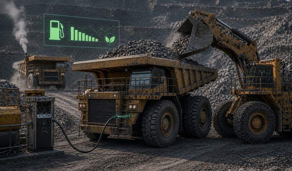 Optimización del consumo de combustible en equipos mineros: eficiencia sin comprometer la productividad