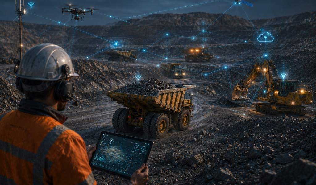 Monitoreo predictivo con IoT en minería: tendencias y eficiencia operativa