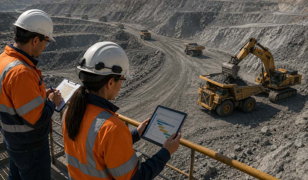 Ingeniería de tiempos y movimientos en minería para optimizar productividad operacional