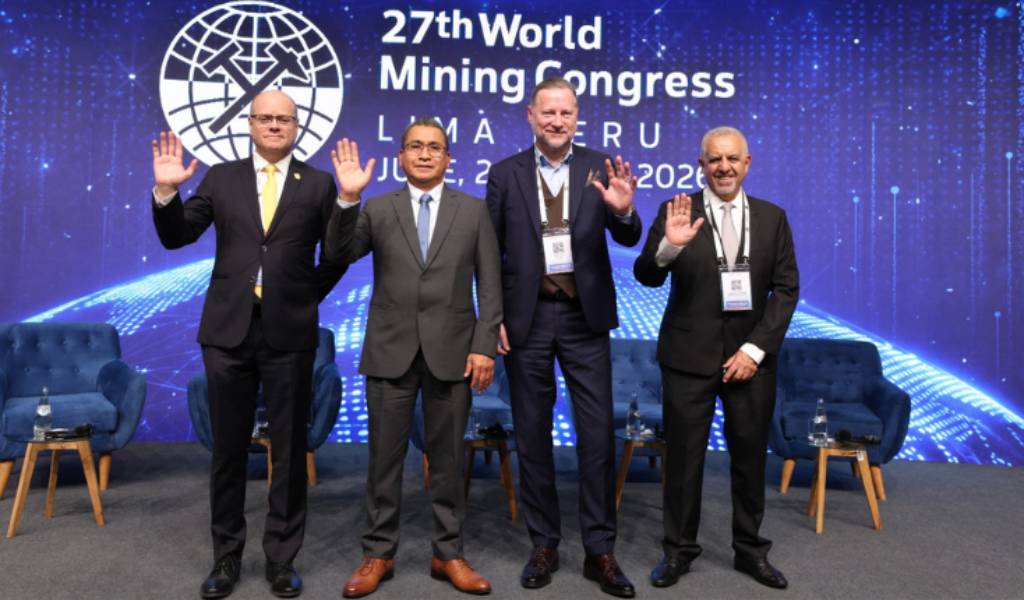 World Mining Congress 2026 inicia en Lima con un llamado global a fortalecer la confianza, la innovación y la colaboración