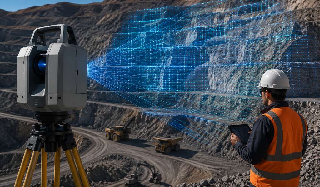 Tecnología LiDAR terrestre para minería: levantamientos de alta precisión y control operativo