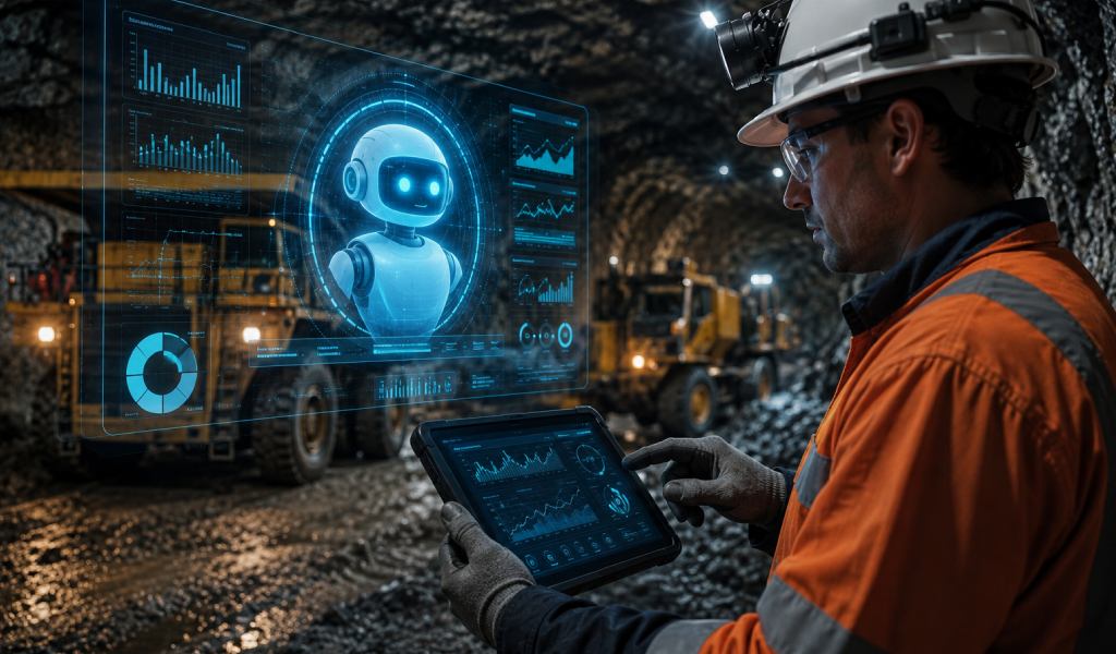 Agentes inteligentes de IA para soporte operativo en minería