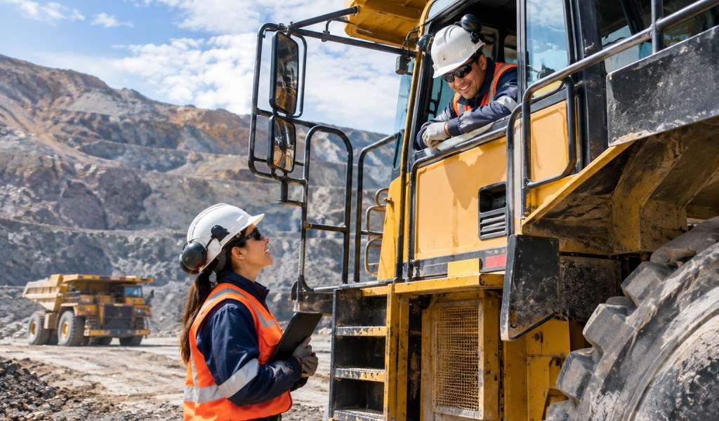 Interacción Equipo–Persona en Operaciones Mineras